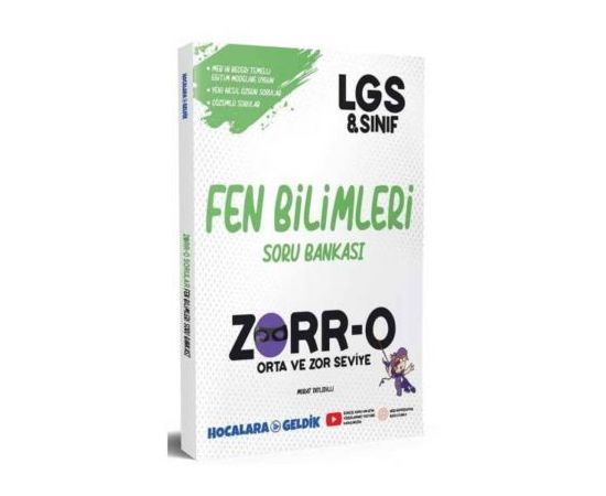 ZORR-O 8.Sınıf LGS Fen Bilimleri Soru Bankası - Hocalara Geldik