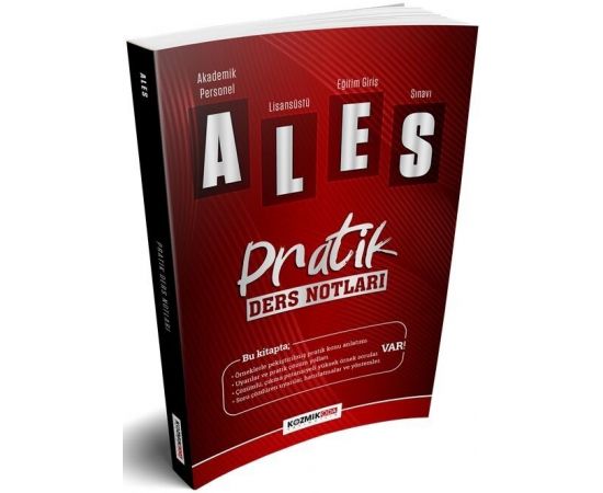 Kozmik Oda 2021 ALES Pratik Ders Notları