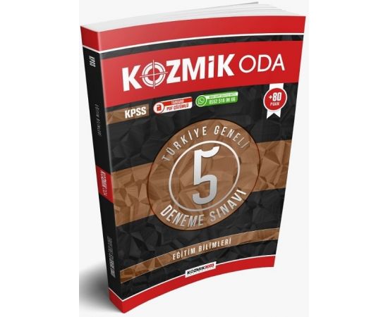 Kozmik Oda KPSS Eğitim Bilimleri Türkiye Geneli 5 Deneme PDF Çözümlü