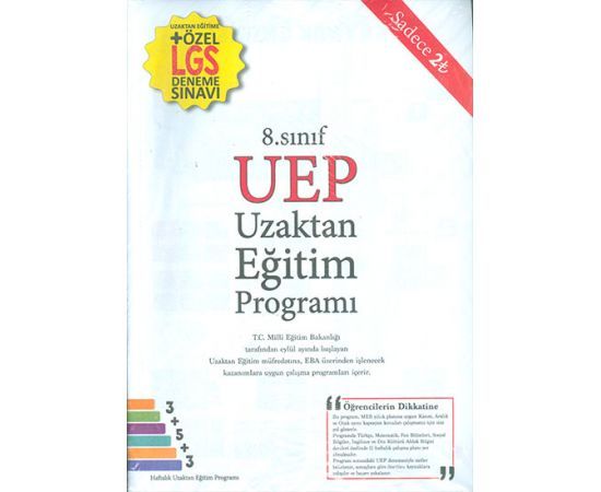 Tonguç 8.Sınıf Deneme Uzaktan Eğitim Programı