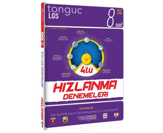Tonguç Akademi 2021 8. Sınıf LGS 4’lü Hızlanma Denemeleri