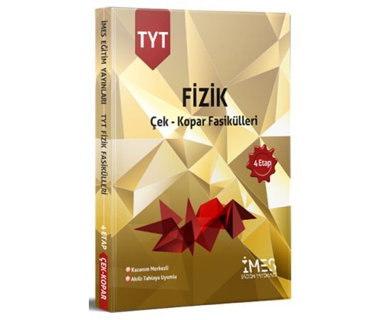 TYT Fizik Çek Kopar Fasikülleri 4 Etap İMES Eğitim Yayınları