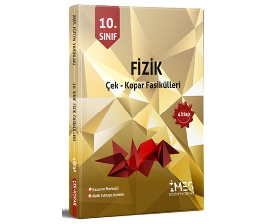 10. Sınıf Fizik Çek Kopar Fasikülleri İMES Eğitim Yayınları