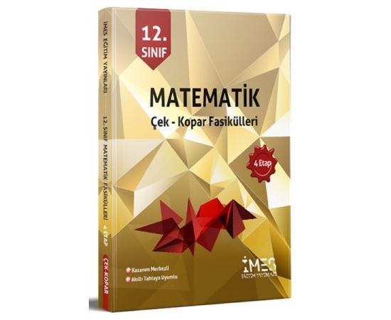 12. Sınıf Matematik Çek Kopar Fasikülleri İMES Eğitim Yayınları