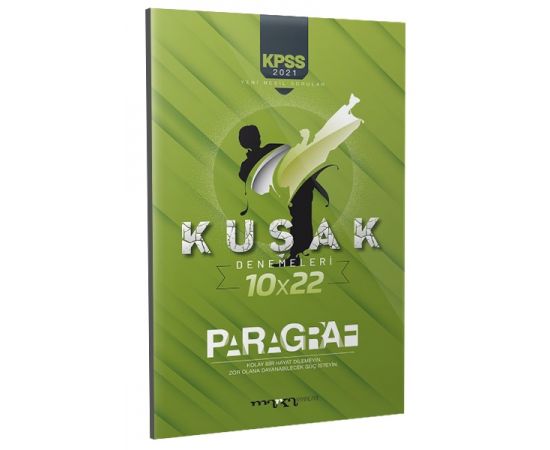 Marka 2021 KPSS Yeni Nesil Kolaydan Zora 10x22 Paragraf Kuşak Deneme