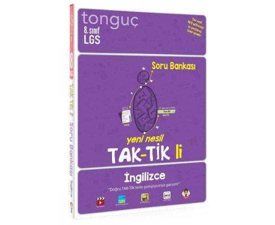 Tonguç Yayınları 8.Sınıf İngilizce Taktikli Soru Bankası