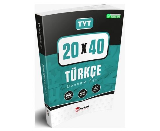 Kaplan Akademi 2021 YKS TYT Türkçe 20x40 Deneme PDF Çözümlü