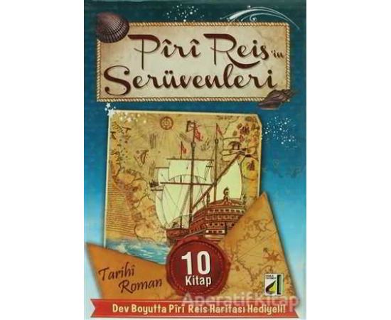 Piri Reis’in Serüvenleri (10 Kitap Takım) - Kemalettin Çalık - Damla Yayınevi