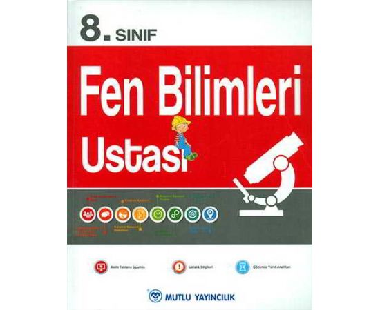 8.Sınıf Fen Bilimleri Ustası Mutlu Yayıncılık