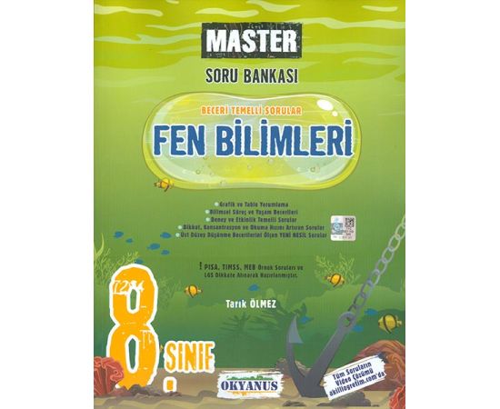 Okyanus 8.Sınıf Fen Bilimleri Master Soru Bankası