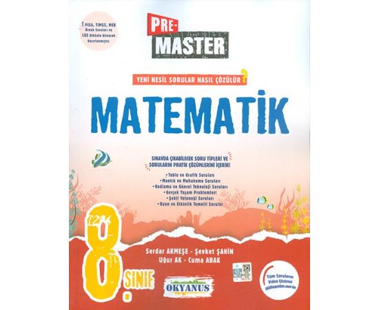 8.Sınıf Master Matematik Soru Bankası Okyanus Yayınları