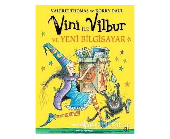 Vini ile Vilbur ve Yeni Bilgisayar - Korky Paul - İş Bankası Kültür Yayınları