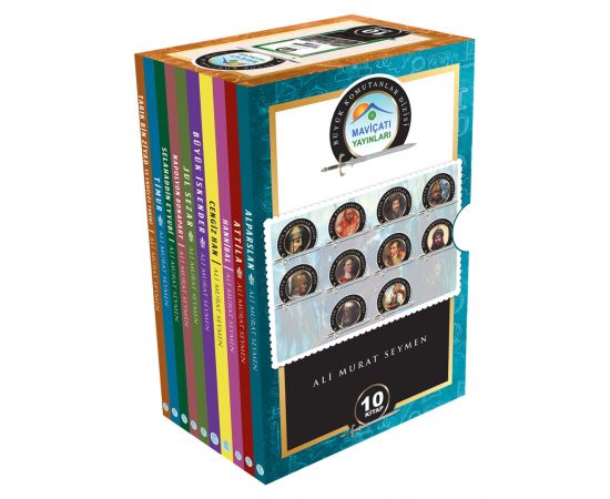 Büyük Komutanlar Seti 10 Kitap Maviçatı Yayınları