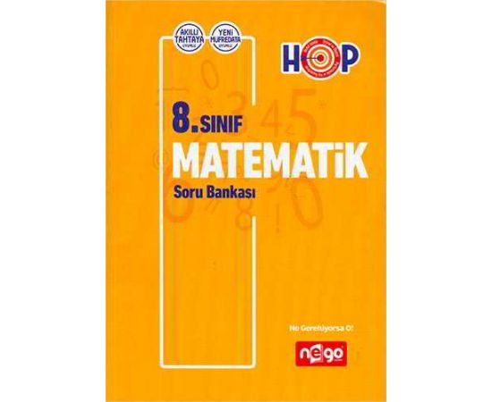 Nego 8.Sınıf Matematik Soru Bankası HOP Serisi