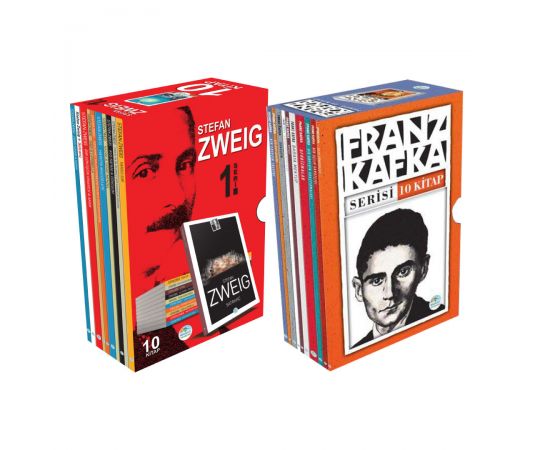 Stefan Zweig ve Franz Kafka Seti Toplam 20 Kitap