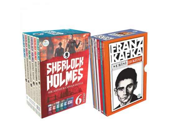 Franz Kafka ve Sherlock Holmes Seti Toplam 16 Kitap