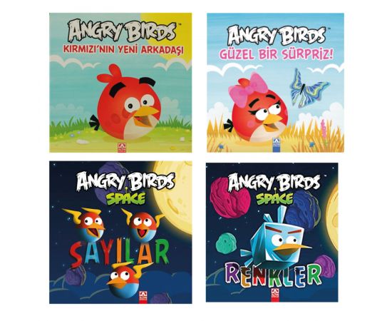 Angry Birds Serisi 4 Kitap Altın Kitapları
