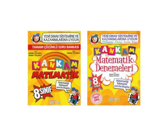 8.Sınıf Matematik Soru Bankası ve Denemeleri Akademi Çocuk