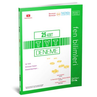 2021 TYT 25’li Fen Bilimleri Deneme Üç Dört Beş Yayıncılık