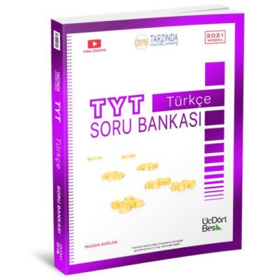 TYT Türkçe Soru Bankası 2021 Üç Dört Beş Yayınları